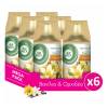 Set of 6x Airwick Freshmatic Max Spare Vanilla & Orchid 250ml